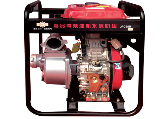 Air-cooled water pump series